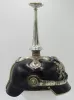 Bavarian Silver Chevau-Leger Officers Pickelhaube with Haarbush Visuel 5